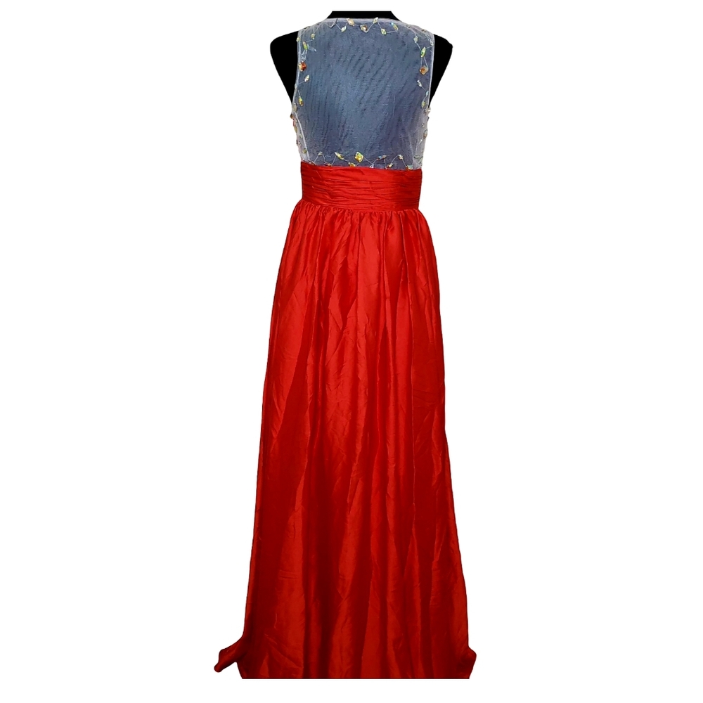 Sparkly Red Women's Dress - Picture 3 of 17